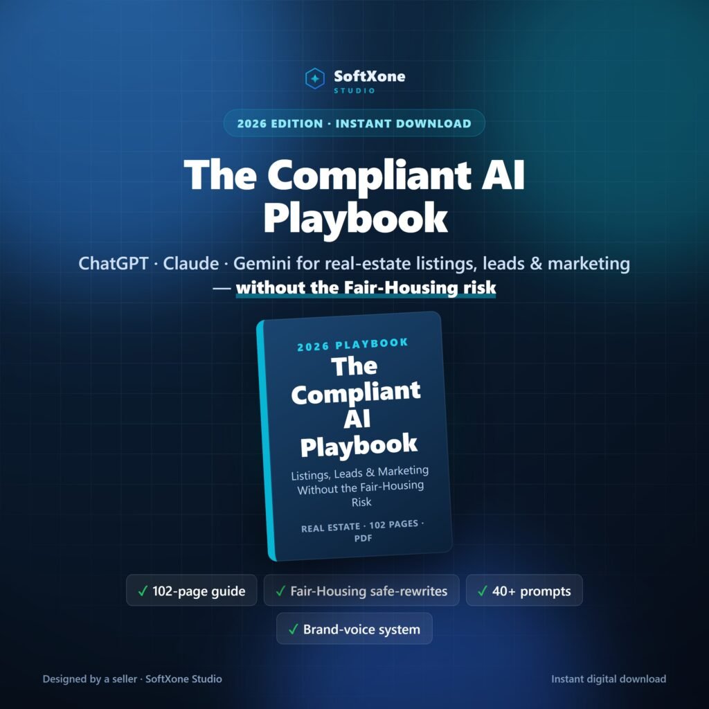 Real Estate Agent AI Playbook 2026