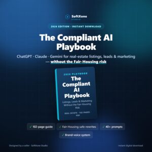 Real Estate Agent AI Playbook 2026