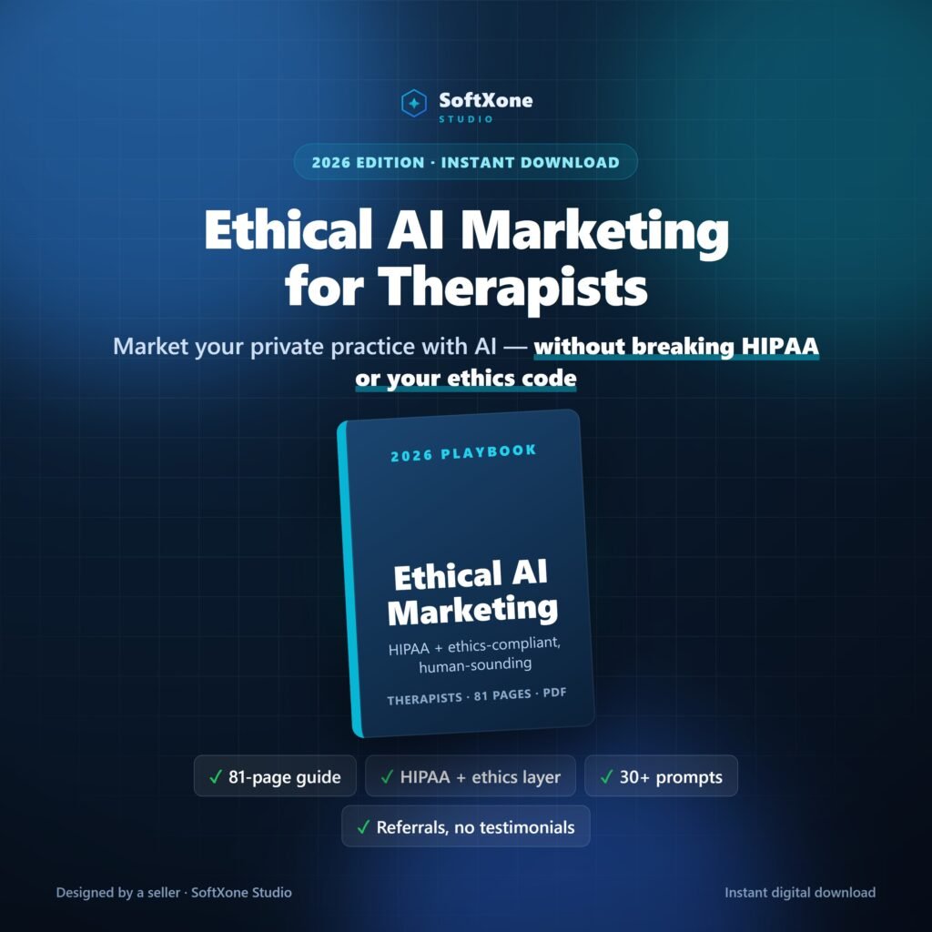 Ethical AI Marketing for Private Practice Therapists 2026