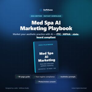 Med Spa and Aesthetics AI Marketing Playbook 2026